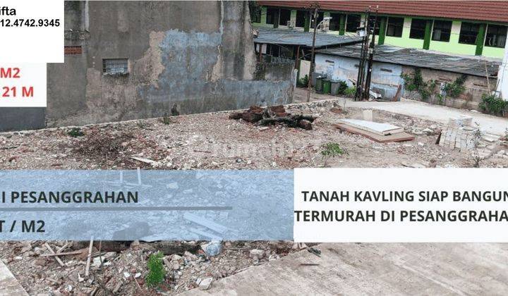 143. Dijual Tanah Kavling Strategis Di Komplek Cluster Perdatam, Ulujami, Pesanggrahan, Jakarta Selatan  1