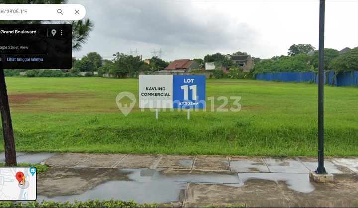 P66. For Sale Only 1 Strategic Plot in ICE BSD City – Area 7,303 m², Ready to Build a 25-Storey Building, Premium Location!