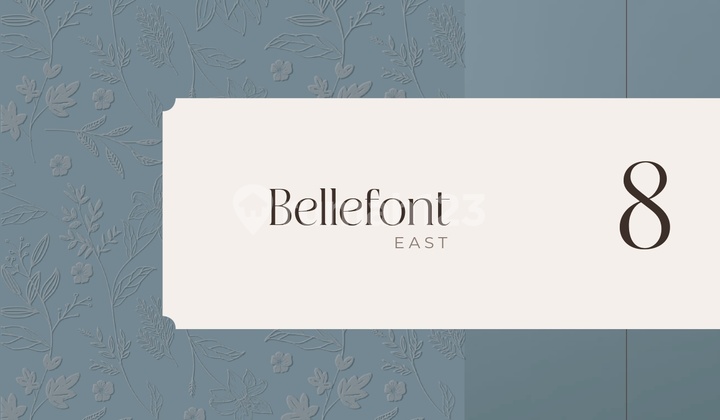 P79. Dijual Rumah Tipe  8X16 French Design Bellefont East Summarecon Serpong – 3 Lantai, Smart Home 