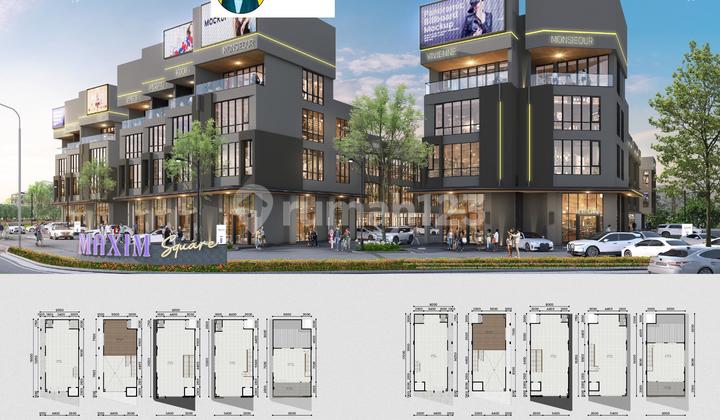 P71. Dijual Ruko Baru Maxim Square Gading Serpong Tipe Studio Loft – Paramount Land di Main Boulevard, Siap Usaha