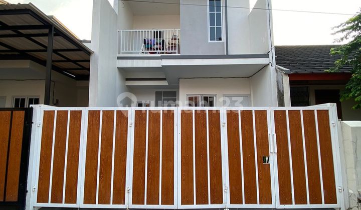 511. Dijual Rumah 2 Lantai di Perumahan Kembang Larangan Kota Tangerang - Bangunan Baru Siap Huni Bebas Banjir