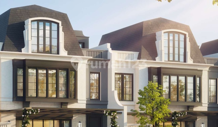 P79. Dijual Rumah Tipe  12X16 French Design Bellefont East Summarecon Serpong – 3 Lantai, Smart Home 