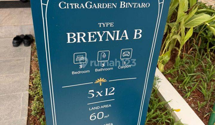 P56 . Rumah Type Terbaru Di Citra Garden Bintaro Type Breynia B Kota Tangerang Selatan 2