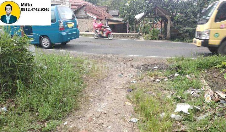 223. Dijual Tanah Strategis 2000m² Pinggir Jalan Raya Nasional Leuwiliang Cigudeg – Bogor Barat, Harga Nego 1