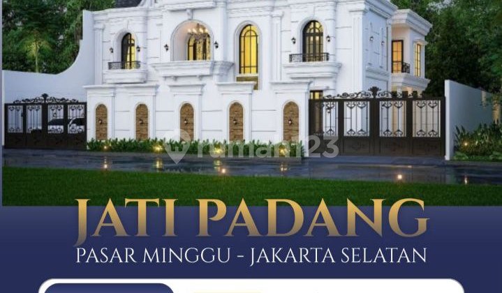 518. For Sale New Luxurious American Classic House in Jatipadang, Pasar Minggu, South Jakarta. 2