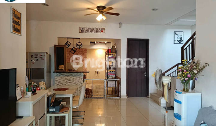 508. Dijual Rumah The Eminent BSD City Cluster Ilustria Tangerang Serpong Siap Huni