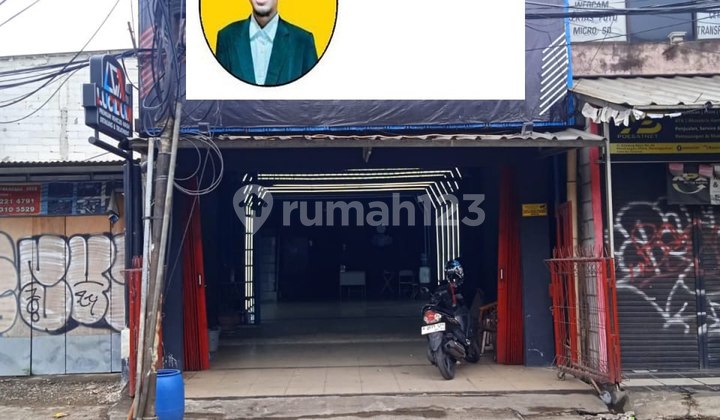 576. For Sale: Strategic Shop on Main Road Near Ciledug Petukangan Pesanggrahan Toll Exit, South Jakarta - Super Potential Location 1