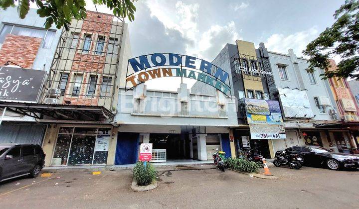 Toko/Kios Hook Strategis di Modern Town Market di Pasar Modernland Tangerang Dekat Mall TangCity SHM  Bisa KPR 1