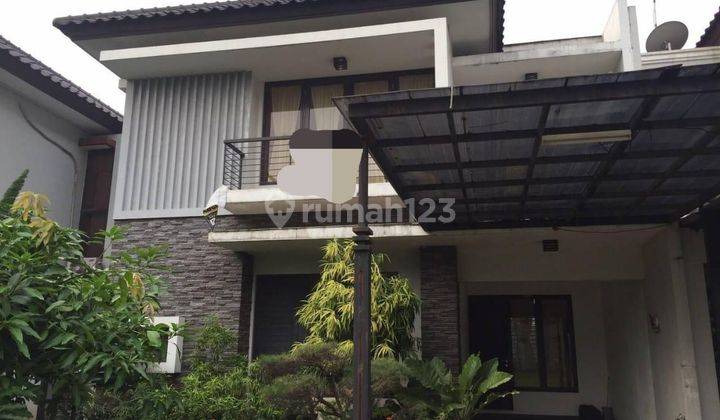 Rumah Depan Taman 2 Lantai Siap Huni Cluster Legenda Wisata 1