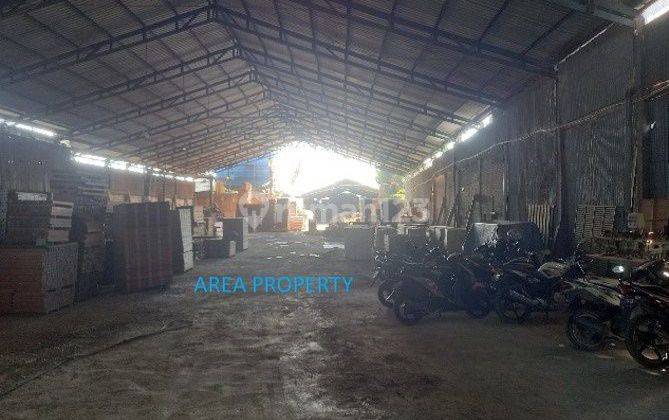 JUAL GUDANG HITUNG TANAH DI RAYA KEDAMEAN GRESIK (Tjin2Area)  2