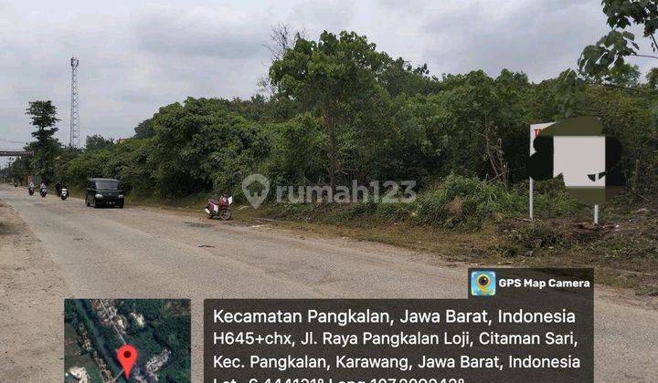 Jual Cepat Tanah Di Jln Raya Karawang. Luas 1.8ha 1