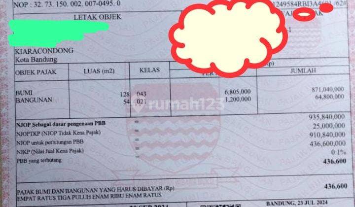 Dijual Rumah 2 Lantai Komplek Raflesia Kiaracondong Bandung 2