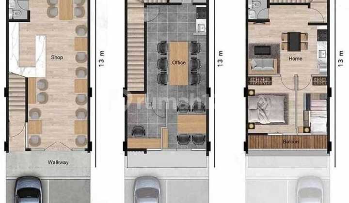 For Sale: Shop House Facing Road at The Hive Cendana Parc Lippo Karawaci