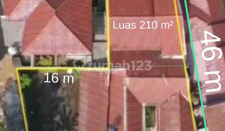 Rumah Strategis Komersial Pinggir Jalan Raya di Gandul Cinere Depok Akses Tol Desari Gt Brigif 2