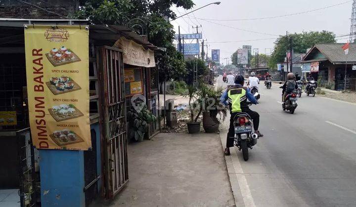 Kavling Berikut Bangunan Lokasi Pinggir Jalan Raya Curug 1