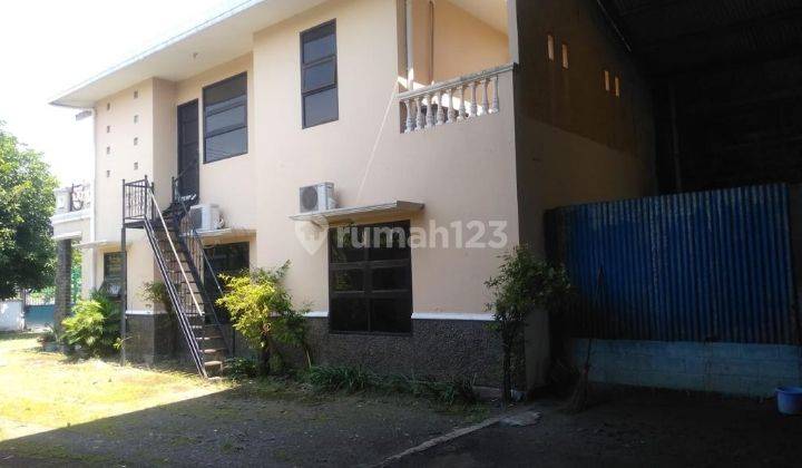 CA296 DIJUAL GUDANG BESARR SUDAH ADA KANTOR LOKASI TERBAIK, STRATEGIS, SHM, ROW LEBARR DI JAMBANGAN 1