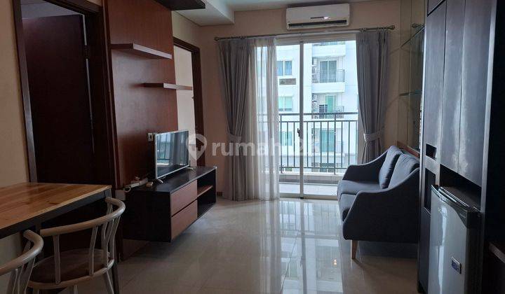 Disewakan 1 BR Thamrin Residence Lantai Rendah View Pool 1