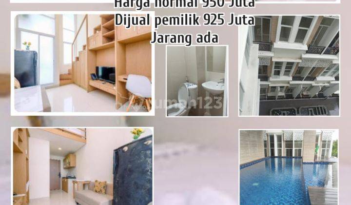 Dijual Murah Apartemen Low Rise Dekat Kampus  1