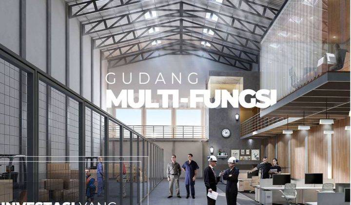 Dijual Gudang Bizpark Pik 2 Baru Multiguna High Ceiling 1