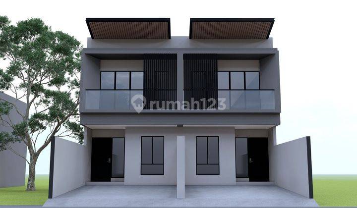 Rumah 2.5 Lantai Di Meruya Brand New Model Minimalia 1