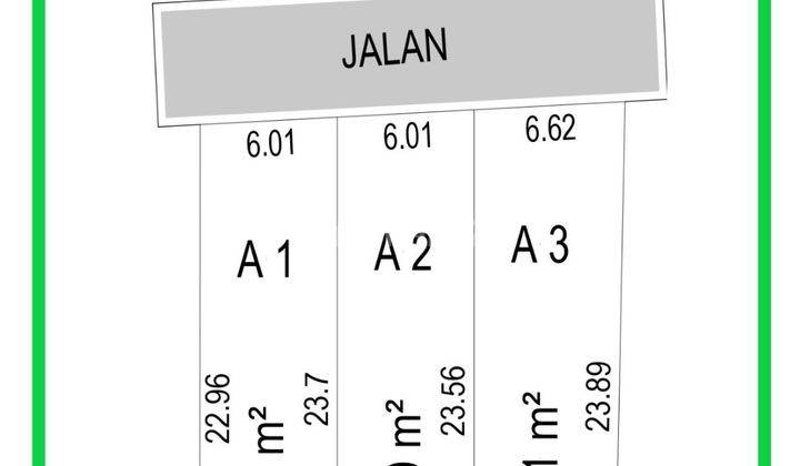 Jual Tanah Murah 9 Menit Rsud Kab. Tangerang Free SHM 2