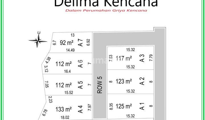 Kavling Strategis Dalam Perum Taman Griya Kencana 2 Jutaan 2