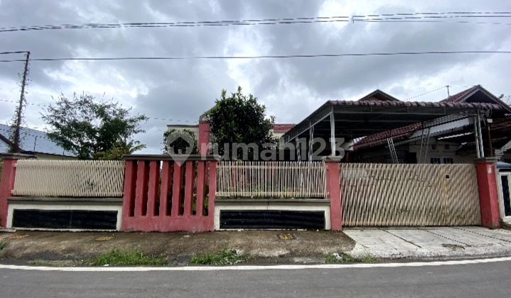 Large House in Mutiara Indah Complex, facing rice fields, open field.