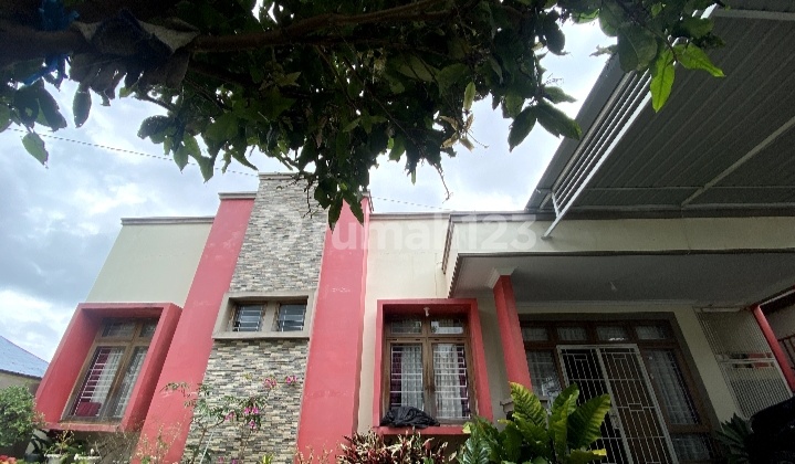 Large House in Mutiara Indah Complex, facing rice fields, open field.