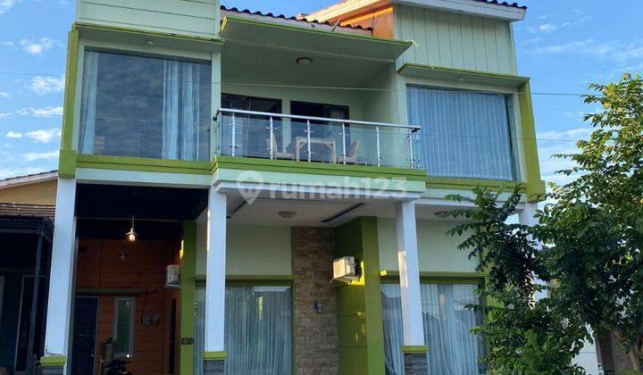 Rumah 2 Lantai Furnished. Di Borneo Paradiso. Cluster Oak Wood 2