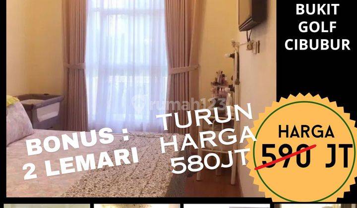 BANTING HARGA ! RUMAH CANTIK DIJUAL MURAH DI BUKIT GOLF CIBUBUR 1