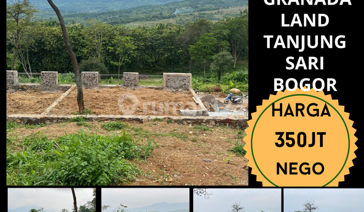 Dujual Tanah Kavling Buat Villa Pemandangan Gunung Puncak 2 Bogor