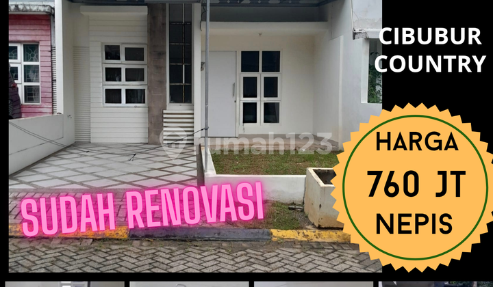 Dijual Cepat Rumah Terenovasi Siap Huni Di Cibubur Country Dijual Cepat Rumah Terenovasi Siap Huni Di Cibubur Country