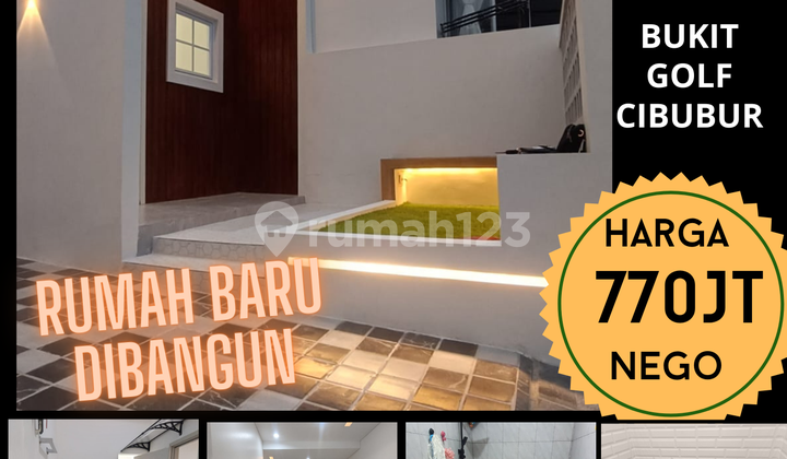 Murah Dijual Dibawah Harga Pasaran Rumah Baru Dibangun Di Bukit Golf Cibubur
