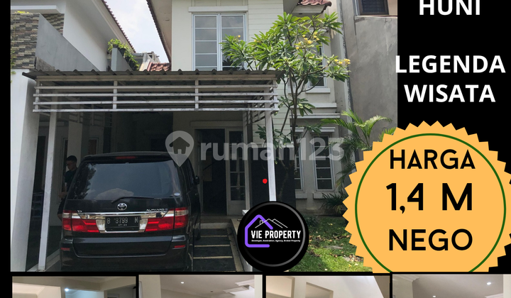 For Sale Cheap House In Legenda Wisata 2-Story House Ready to Occupancy