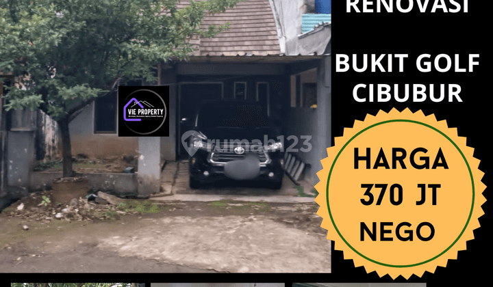 Dijual Rumah Hitung Tanah Saja Di Bukit Golf Cibubur 1