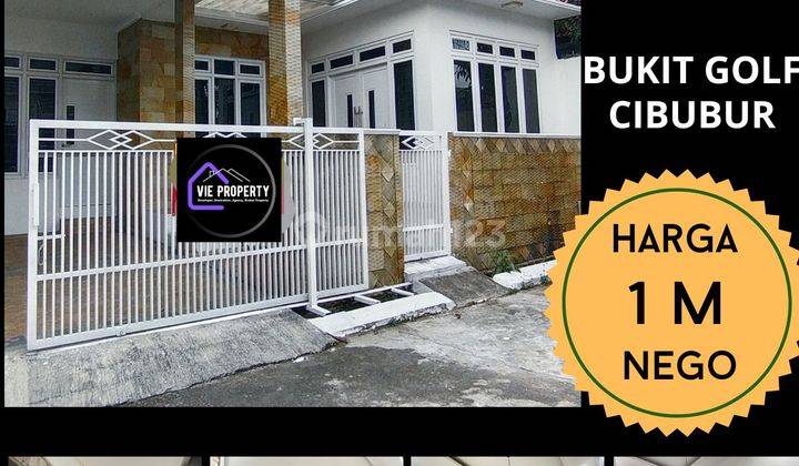 Dijual Murah Nego Sampe Deal, Rumah Cantik Di Bukit Golf Riverside 1