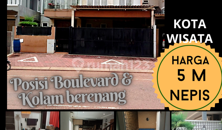 Dijual Cepat Rumah 2 Lantai Rapi Di Boulevard Kota Wisata Cibubur
