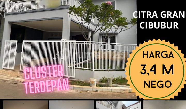 Dijual Rumah Siap Huni Di Cluster Terdepan Citra Gran Cibubur