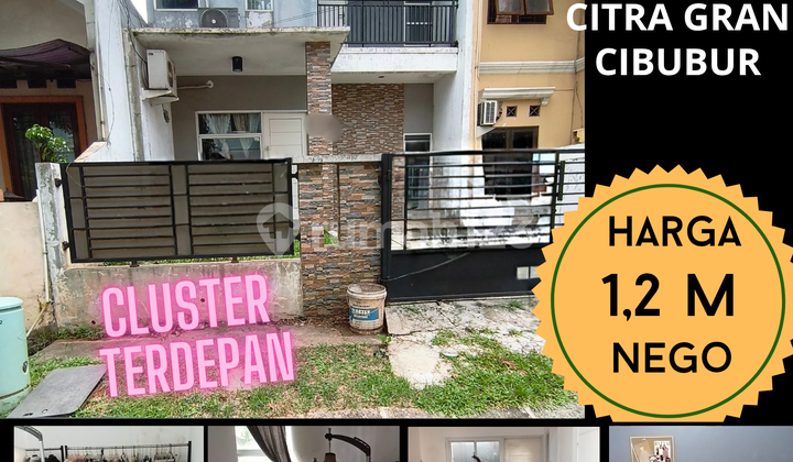 Dijual Rumah Di Cluster Terdepan 2lantai Di Citra Gran Cibubur