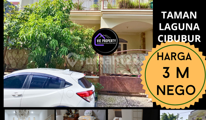 Dijual Cepat Rumah Asri Rapi Siap Huni di Taman Laguna Cibubur