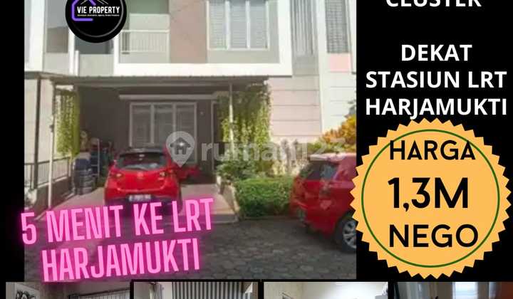 Jual Murah Rumah Harga Negotiable Cuma 5 Menit ke LRT Harjamukti