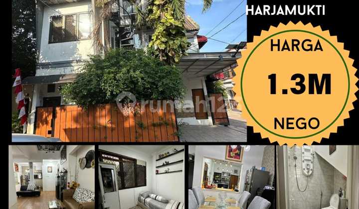 Dekat ke LRT Harjamukti Dijual Rumah Siap Huni Hoek Dalam Perum