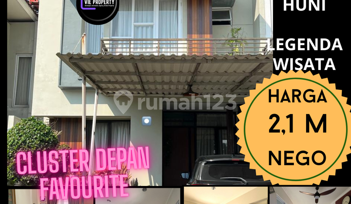 Rapi Siap Huni Dijual Rumah 2 Lantai di Legenda Wisata Cibubur Rapi Siap Huni Dijual Rumah 2 Lantai di Legenda Wisata Cibubur