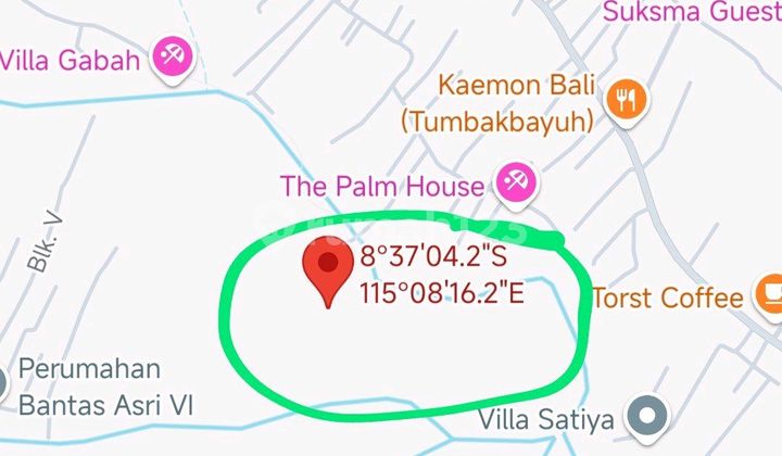 Badung- Cangu - Bali [TANAH] Dijual - Cocok Untuk Di Bangun Villa