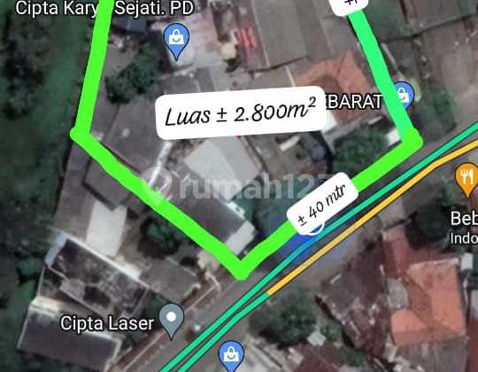 Kembangan Raya [TANAH]: Dijual-Komersial-2800m-Hook-Selatan