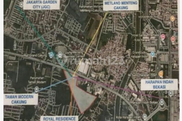 Ujung Menteng-Cakung: [LAND] 10 ha to 20 ha-BELOW NJOP