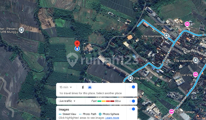 Munggu Mengwi Badung [TANAH]: Dijual, Lokasi sekitar Villa 20 Are