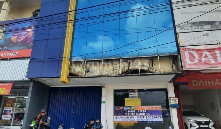 Ruko Gandeng Murah ..Di Pasar Cipanas Hadap Jalan Raya
