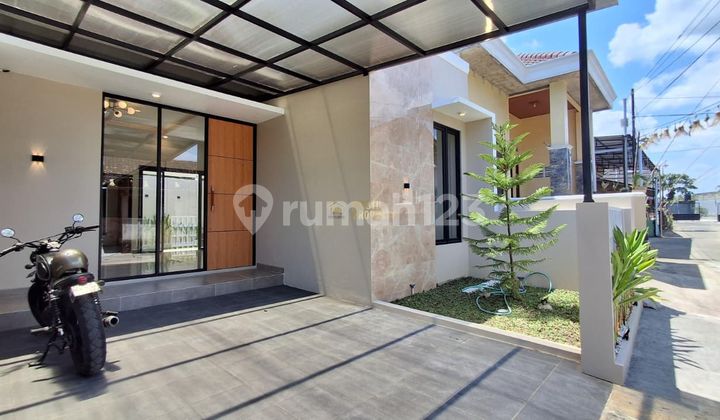 Rumah Modern Murah, Free Biaya-Biaya dan Dekat Pasar Godean Sleman