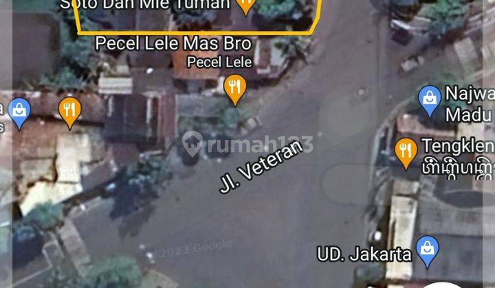 Tanah Luas 515M2 Murah, Di Tepi Jalan Veteran Kota Jogja 1